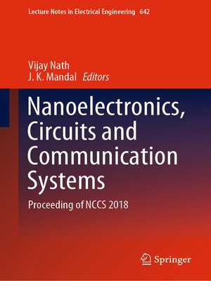cover image of Nanoelectronics, Circuits and Communication Systems